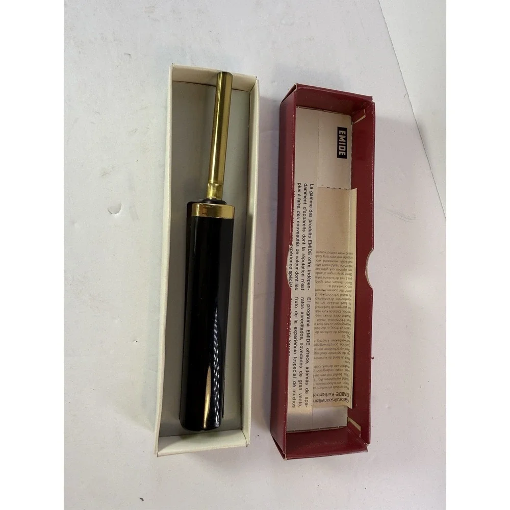 Vintage EMIDE West Germany Air Pressure Pump Cork Lifter Wine Opener Box NOS